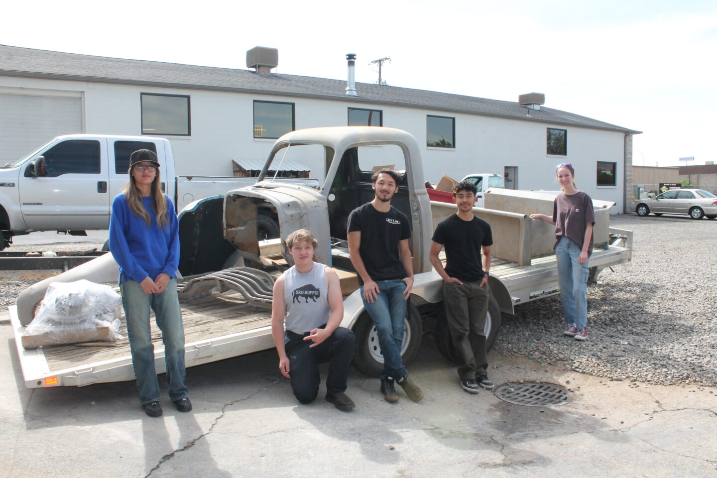 1953 Chevy Truck Before Photo